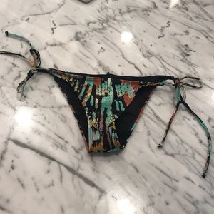 printed swim bottoms